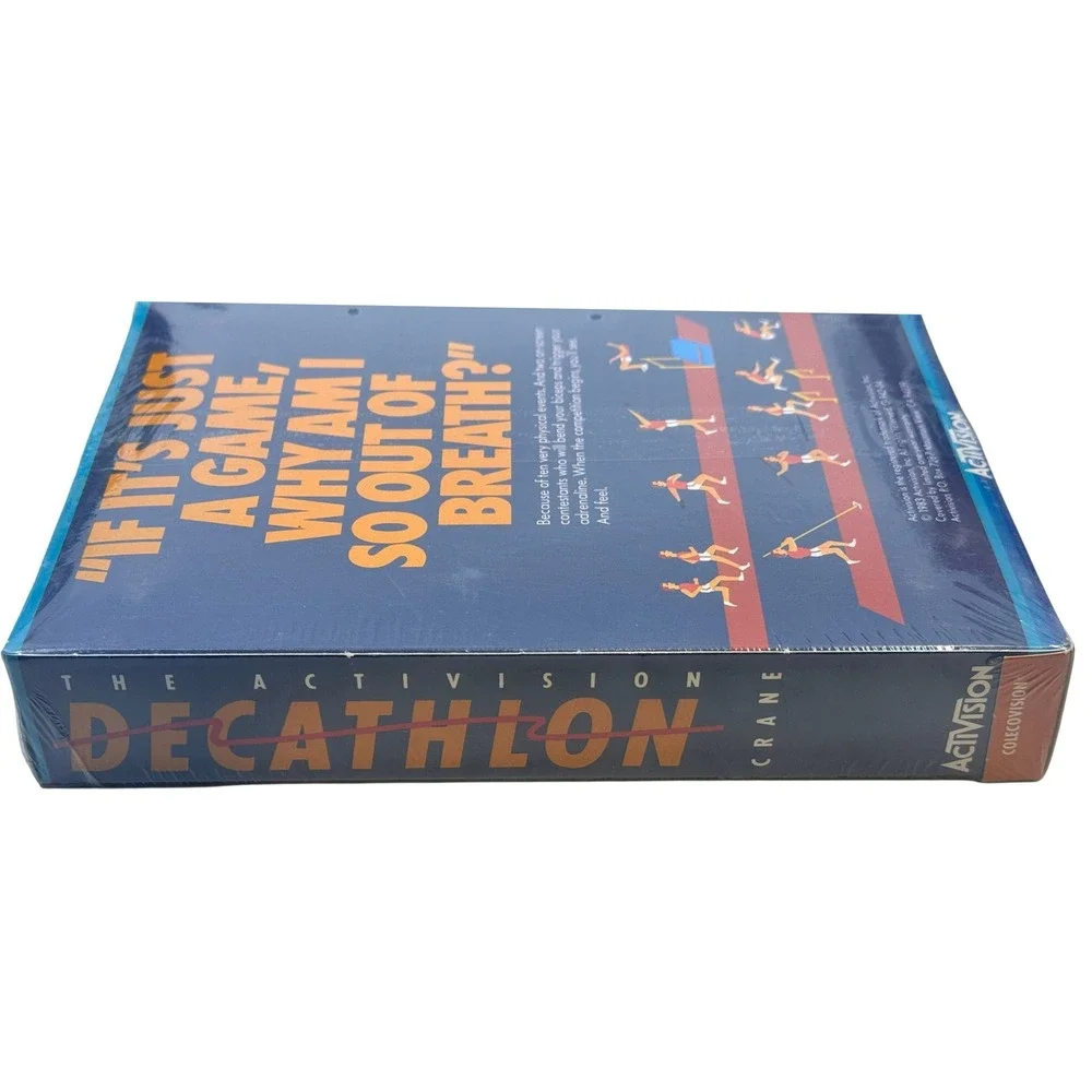 Activision The Decathlon ColecoVision Game David Crane 1983 New Sealed VS-006